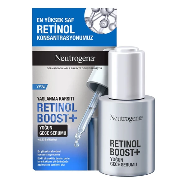 Neutrogena Retinol Boost Yoğun Gece Serumu 30 Ml ürün görseli 1