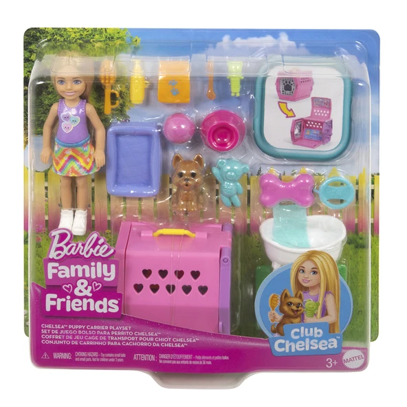 Mattel Barbie Chelsea Köpekçiğin Taşıma Çantası ürün görseli 1