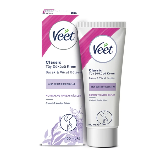 Veet Klasik Tüy Dökücü Krem 100 Ml (7'li Paket) ürün görseli 1