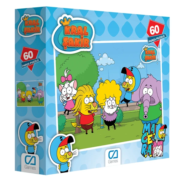Ca 60-5095 60 Parça Puzzle (6'li Paket) ürün görseli 1