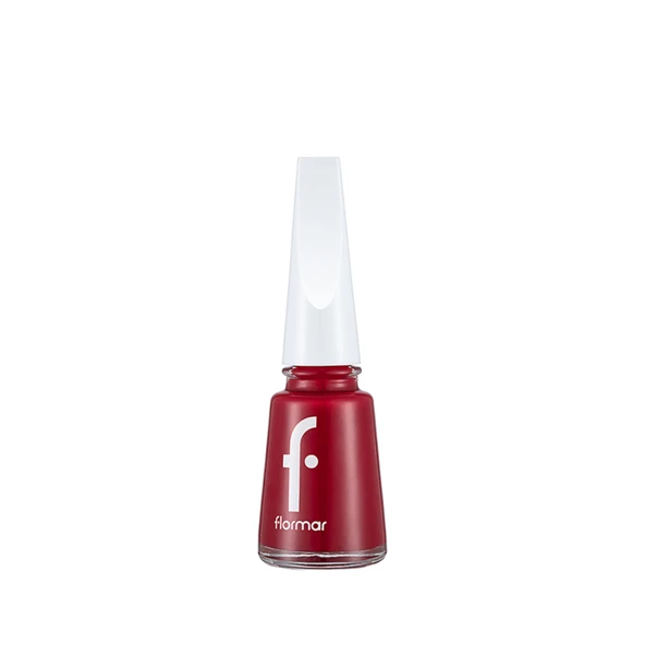 Flormar Nail Enamel Uzun Süre Kalıcı Besleyici Oje - 048 Fiery Red (7'li Paket) ürün görseli 1