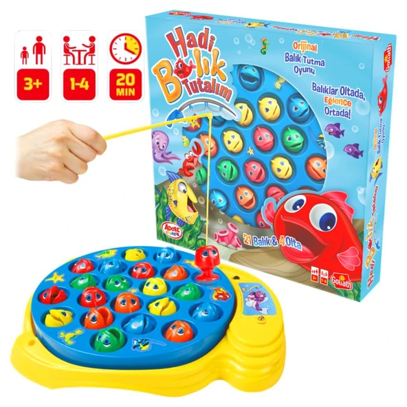 Goliath Hadı Balık Tutalım (4'li Paket) ürün görseli 1
