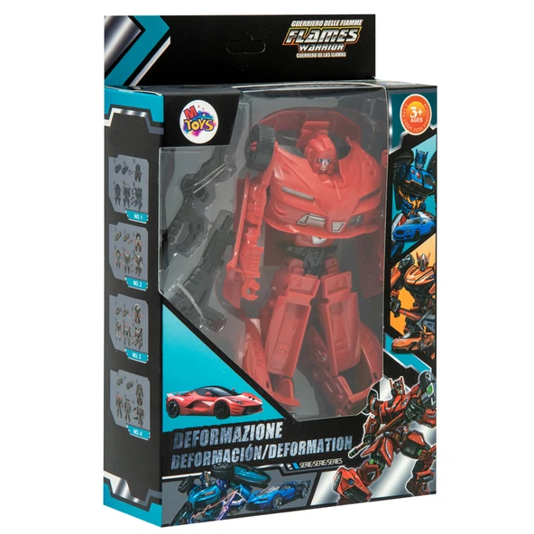 Mtoys Dönüşebilen Oyuncak Araba (2929-11412) (5'li Paket) ürün görseli 1
