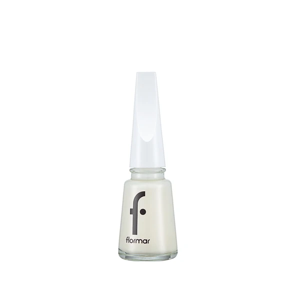 Flormar Nail Enamel Uzun Süre Kalıcı Besleyici Oje - 319 White Dance (8'li Paket) ürün görseli 1