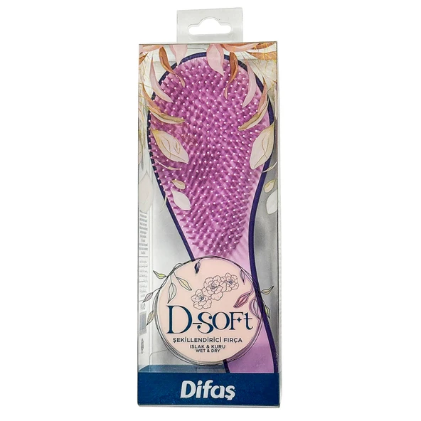 Difaş D-soft Saç Fırçası (4'li Paket) ürün görseli 1