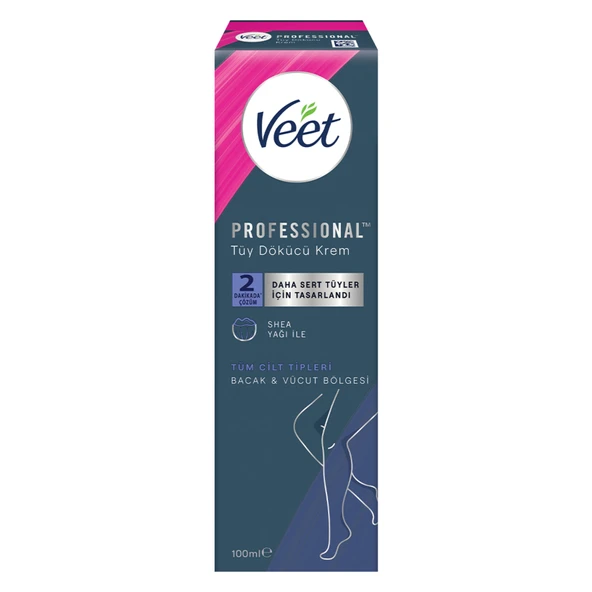 Veet Tüy Dökücü Krem Tüm Cilt Tipleri 100Ml (3'li Paket) ürün görseli 1