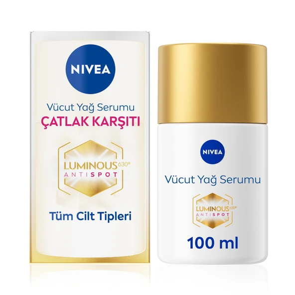 NIVEA Luminous630 Çatlak Karşıtı Vücut Yağ Serumu 100ml (7'li Paket) ürün görseli 1