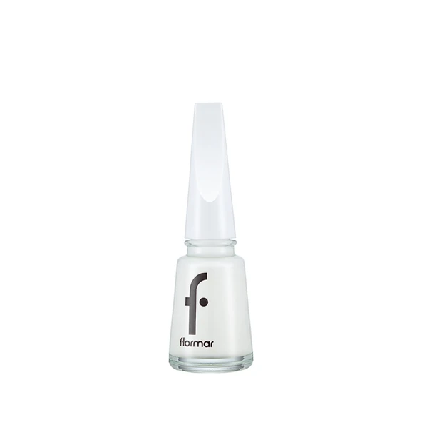Flormar Nail Enamel Uzun Süre Kalıcı Besleyici Oje - 310 Snow White (6'li Paket) ürün görseli 1