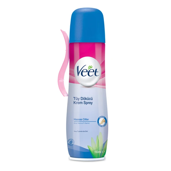 Veet Tüy Dökücü Sprey Krem Hassas Ciltler İçin 150 Ml (8'li Paket) ürün görseli 1