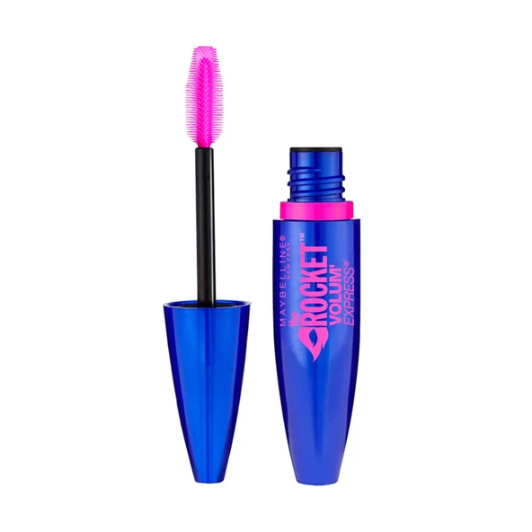 Maybelline New York Volum' Express Rocket Ekstra Siyah Maskara (3'li Paket) ürün görseli 1