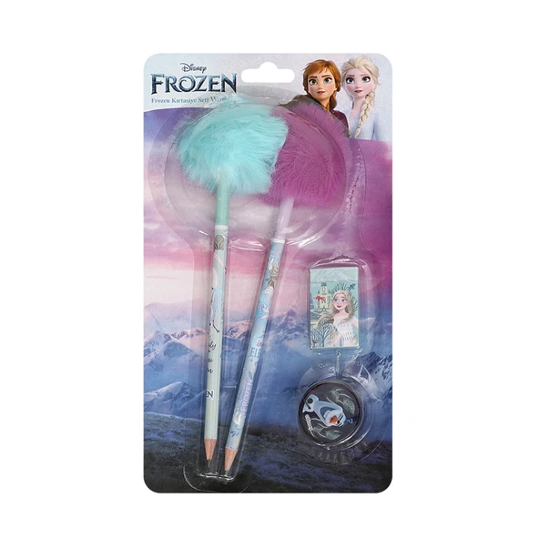Frocx Minnie Mouse Kırtasiye Seti 4 Parça Ponpon Başlıklı (4'li Paket) ürün görseli 1