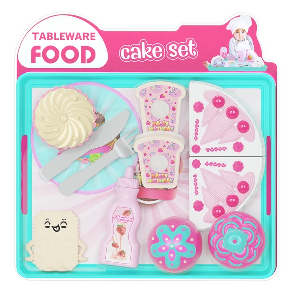 Uçar Oyuncak Tableware Food Pasta Seti (4'li Paket) ürün görseli 1
