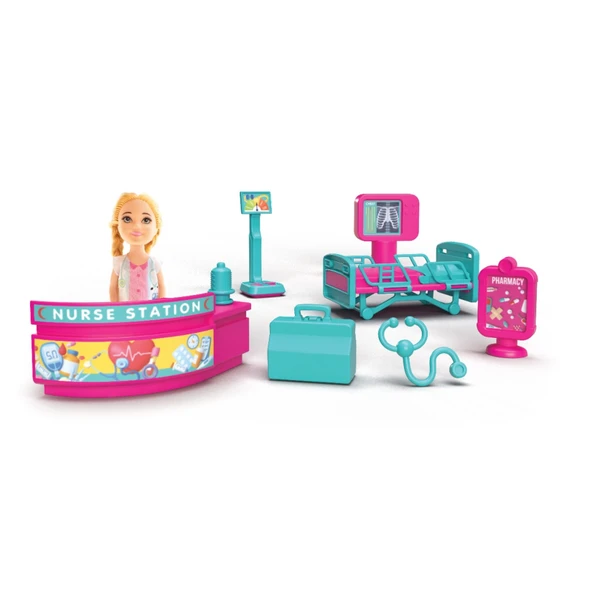 Mgs Toy Factory Hastane Seti (8'li Paket) ürün görseli 1