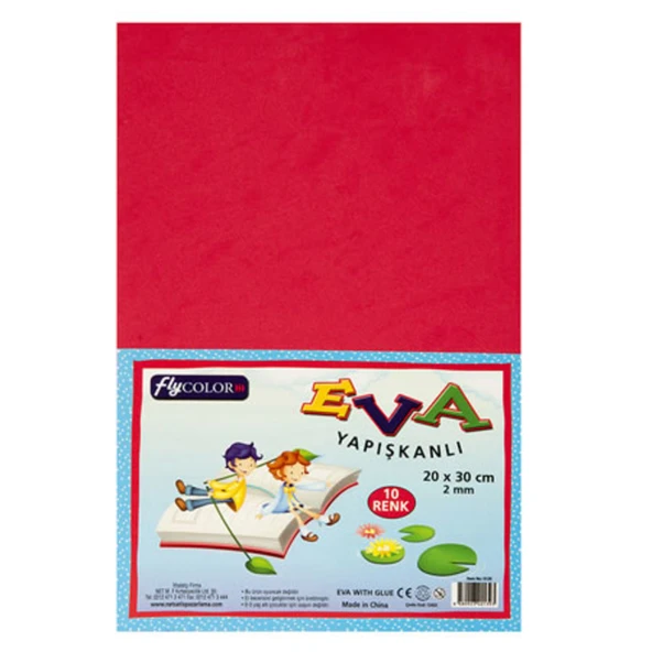 Fly Color Eva Yapışkanlı 10 Lu A4 (8'li Paket) ürün görseli 1