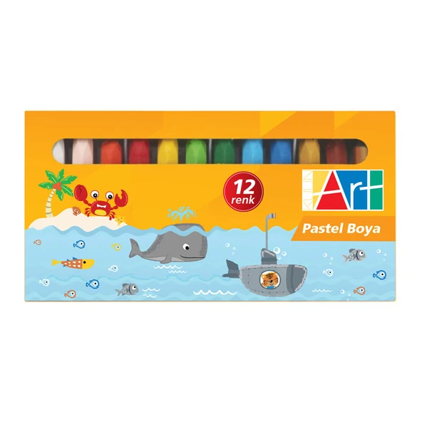 Kulinart Pastel Boya 12'li (8'li Paket) ürün görseli 1
