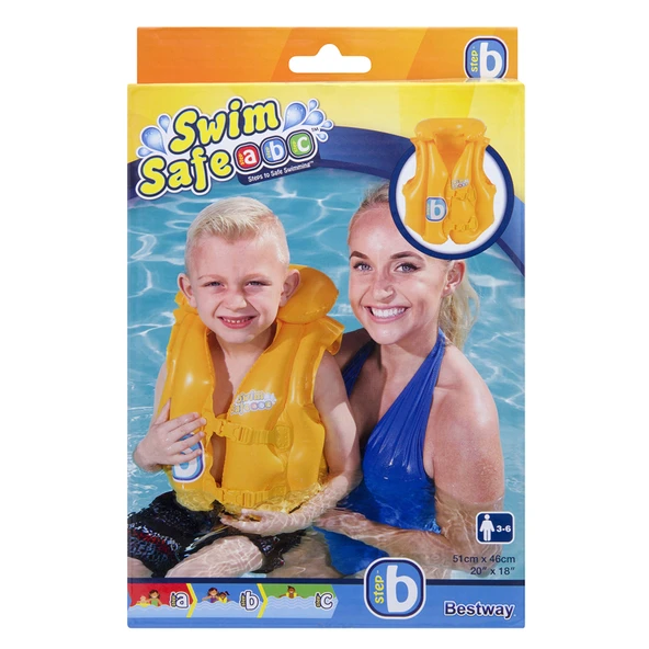 Bestway Yakalı Can Yeleği 51x46 Cm (6'li Paket) ürün görseli 1