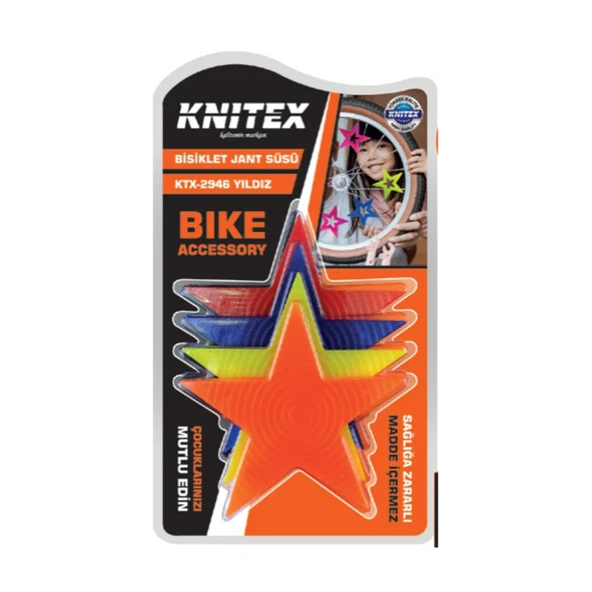 Knitex Yıldız Bisiklet Süsü (7'li Paket) ürün görseli 1