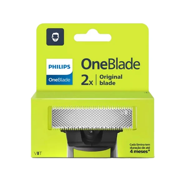 Philips OneBlade 2'li Tıraş Başlığı QP220/50 (5'li Paket) ürün görseli 1