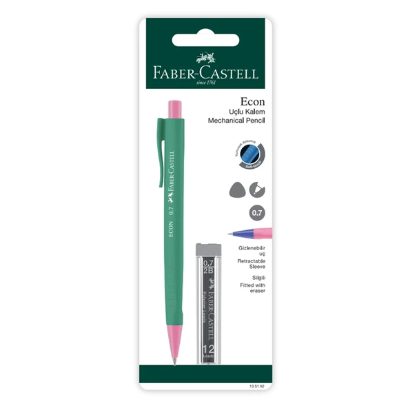Faber Castell Soft Touch Combination Versatil + Min Set 0.7 (5'li Paket) ürün görseli 1