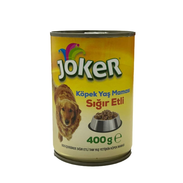 Joker Sığır Etli Tam Yaş Yetişkin Köpek Maması 400 (5'li Paket) ürün görseli 1