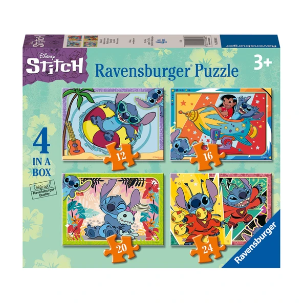 Ravensburger 4 In Box Puzzle Stitch (7'li Paket) ürün görseli 1