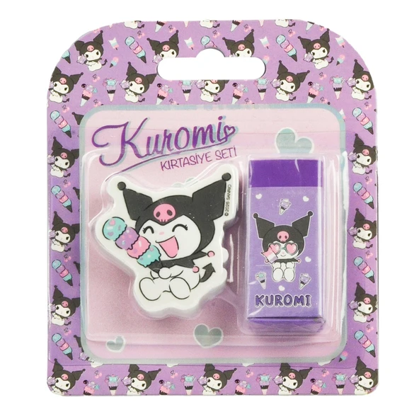 Kuromi Silgi Blister 2'li (8'li Paket) ürün görseli 1