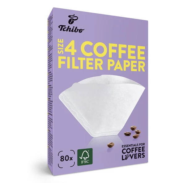 Tchibo Filtre Kahve Kağıdı 80'li (5'li Paket) ürün görseli 1