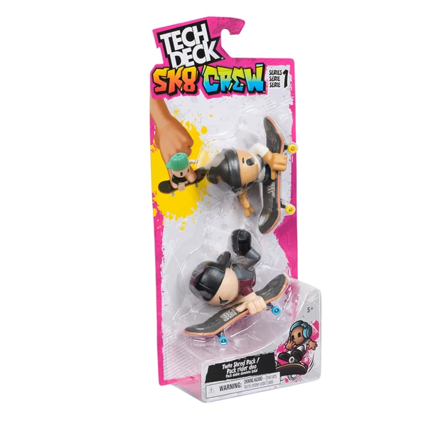 Tech Deck Figürlü Parmak Kaykayı 2'li (3'li Paket) ürün görseli 1