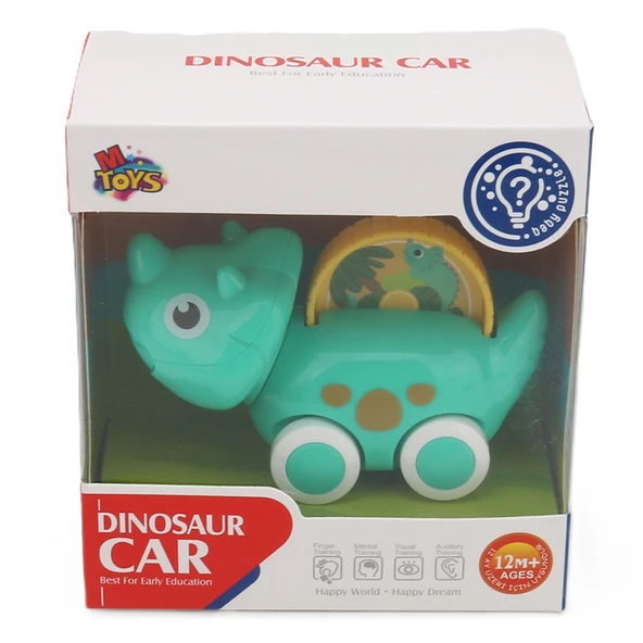 M Toys Oyuncak Dinozor Araba 2929-11649 (6'li Paket) ürün görseli 1