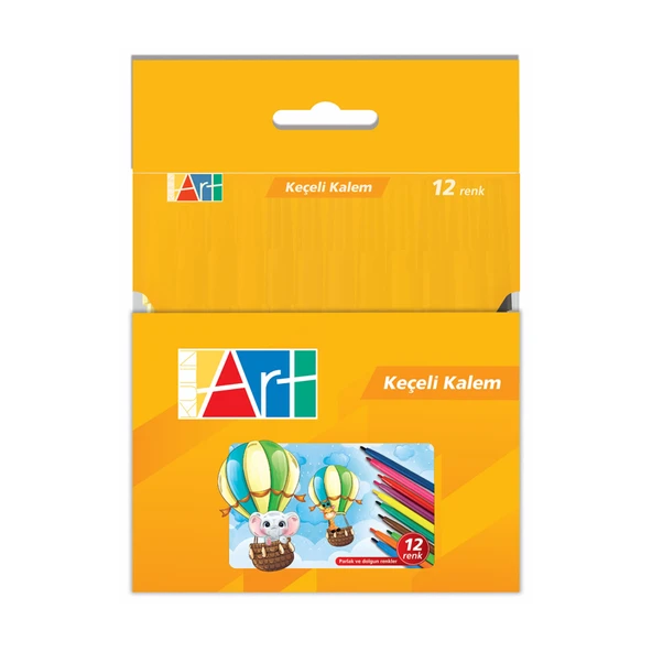 Kulinart Keçeli Kalem 12'li (4'li Paket) ürün görseli 1