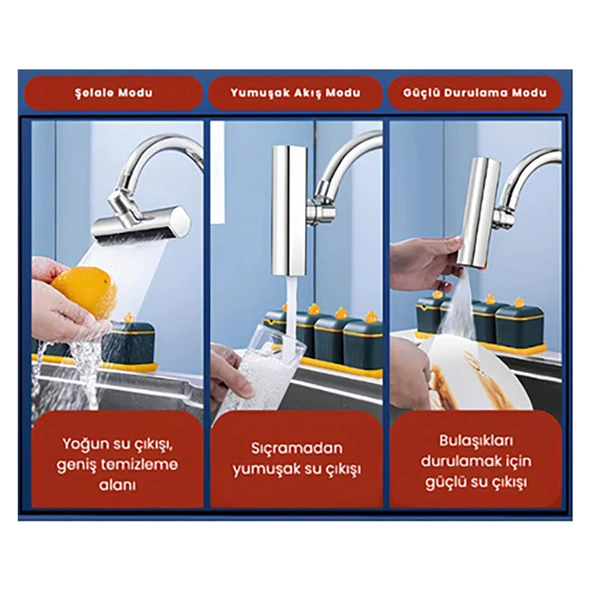 Knitex Şelale Musluk Başlığı (6'li Paket) ürün görseli 1