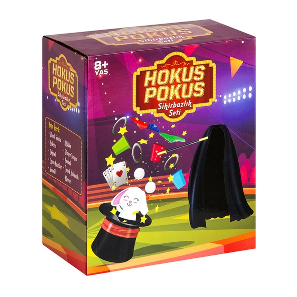 Mega Hokus Pokus Sihirbazlık Setİ (2'li Paket) ürün görseli 1