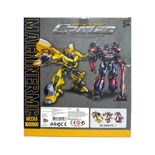 M Toys Araba 2929-11996 (4'li Paket) ürün görseli 1