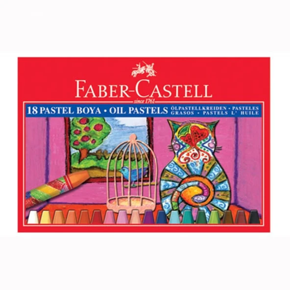 Faber Castell Redline Pastel Boya 18'li (8'li Paket) ürün görseli 1
