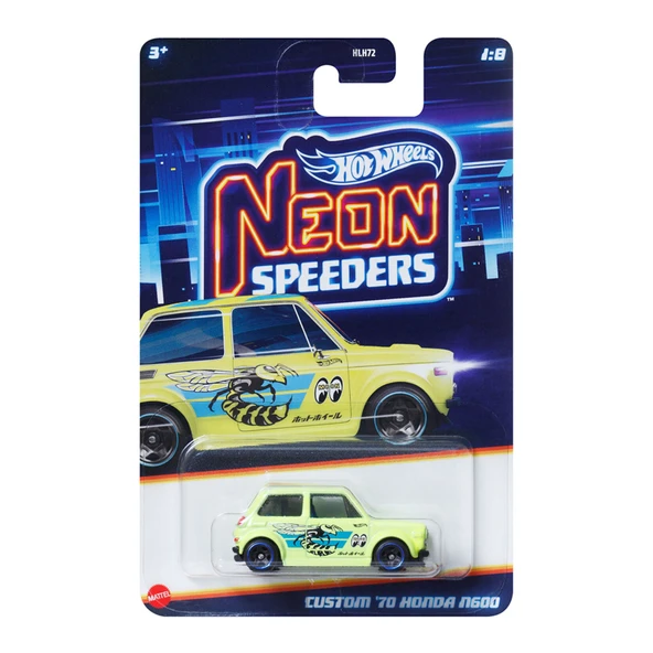 Hot Wheels Neon Yarışlar Temalı Arabalar (4'li Paket) ürün görseli 1