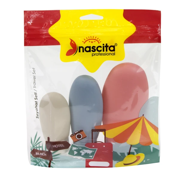 Nascita Seyahat Tipi Kozmetik Dolum Seti 3'lü (6'li Paket) ürün görseli 1