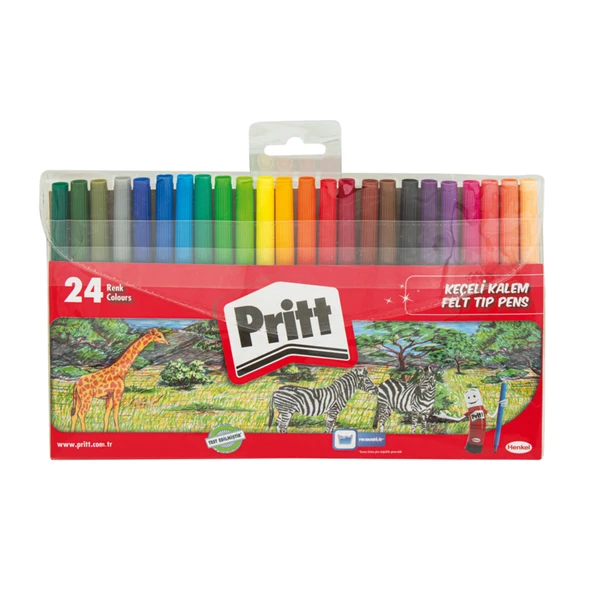 Pritt Keçeli Kalem 24'lü (8'li Paket) ürün görseli 1