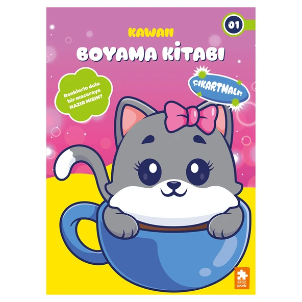 Kawaii Boyama Kitabı (8'li Paket) ürün görseli 1