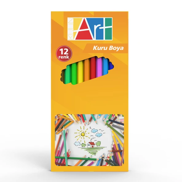 Kulinart Kuru Boya 12'li (8'li Paket) ürün görseli 1