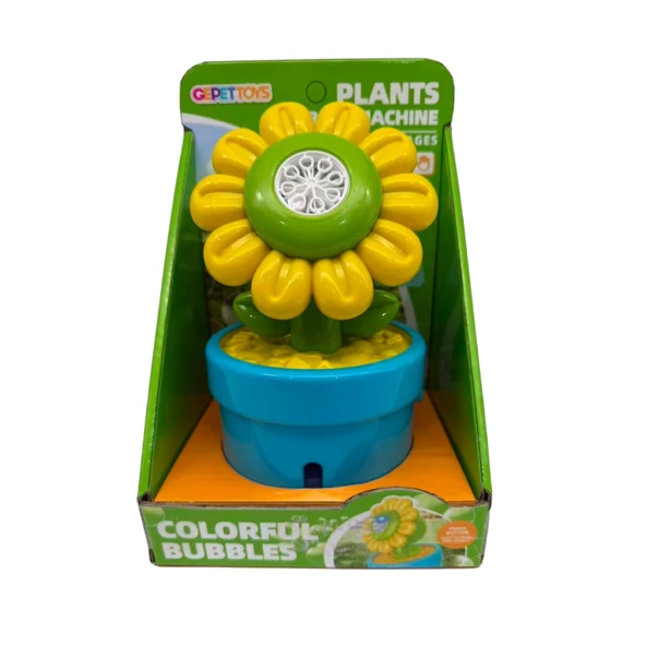 Gepettoys Işıklı Baloncuk Atan Çiçek (3'li Paket) ürün görseli 1