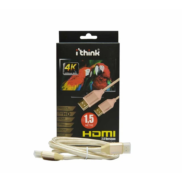 i'think HDMİ Kablo 3D 1,5 Metre (7'li Paket) ürün görseli 1