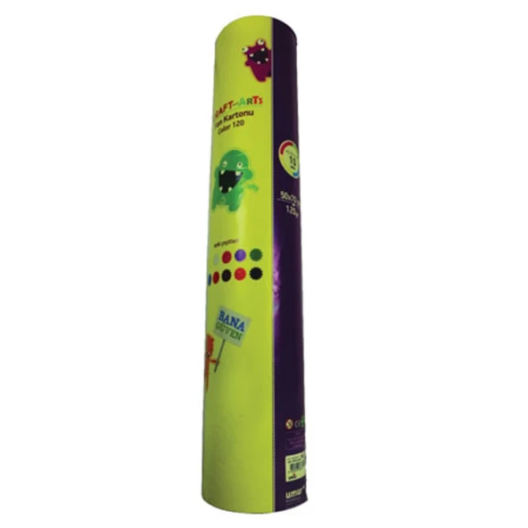 Umix Craft&arts Fon Kartonu 50*10 10'Lu (7'li Paket) ürün görseli 1