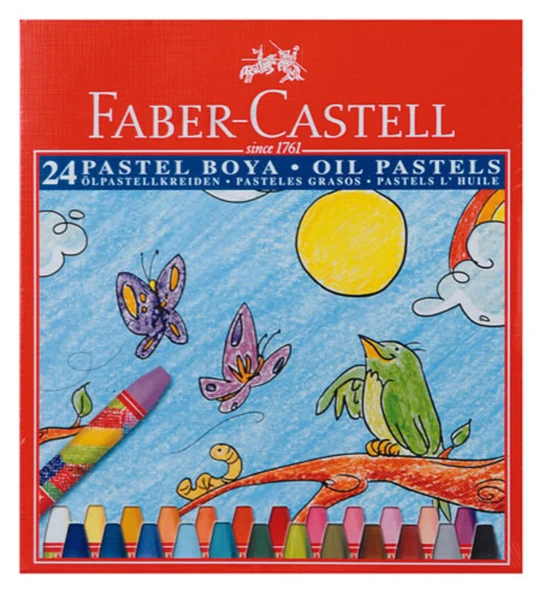 Faber Castell Redline Pastel Boya 24'lü (6'li Paket) ürün görseli 1