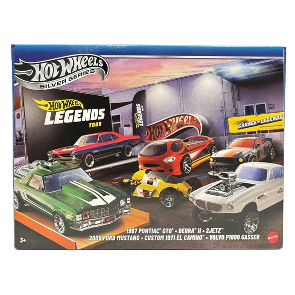 Hot Wheels Efsane Temalı Çoklu Arabalar (4'li Paket) ürün görseli 1