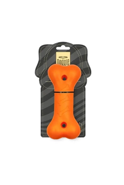 Doggie Köpek Oyuncağı Kemik Turuncu 20 Cm ürün görseli 1