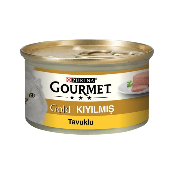 Gourmet Gold Kıyılmış Tavuklu Yaş Kedi Maması 85 G (8'li Paket) ürün görseli 1