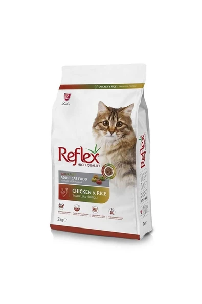 Reflex Kedi Maması Renkli Tavuklu Ve Prinçli 2 Kg ürün görseli 1