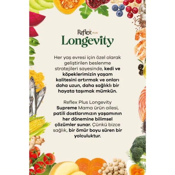 Longevity Kedi Maması 1.1 Kg - Resim 3