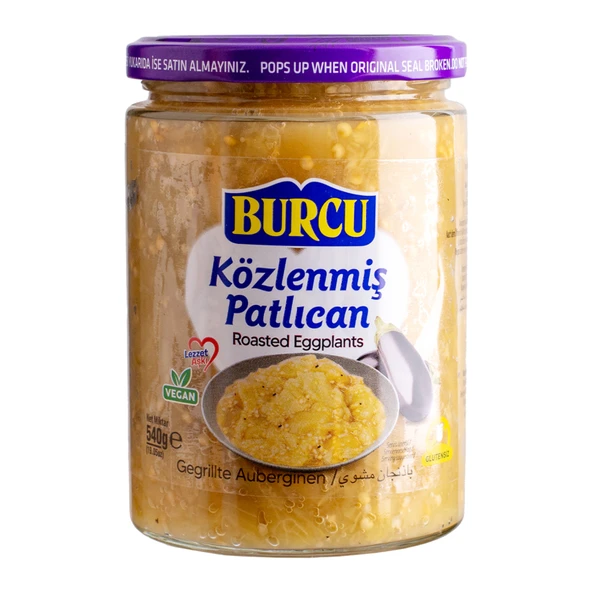 Burcu Közlenmiş Patlıcan 540 G (8'li Paket) ürün görseli 1