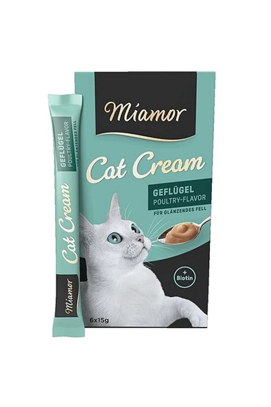 Miamor Cream Kedi Ödül Kümes Hayvanlı 6*15 G ürün görseli 1
